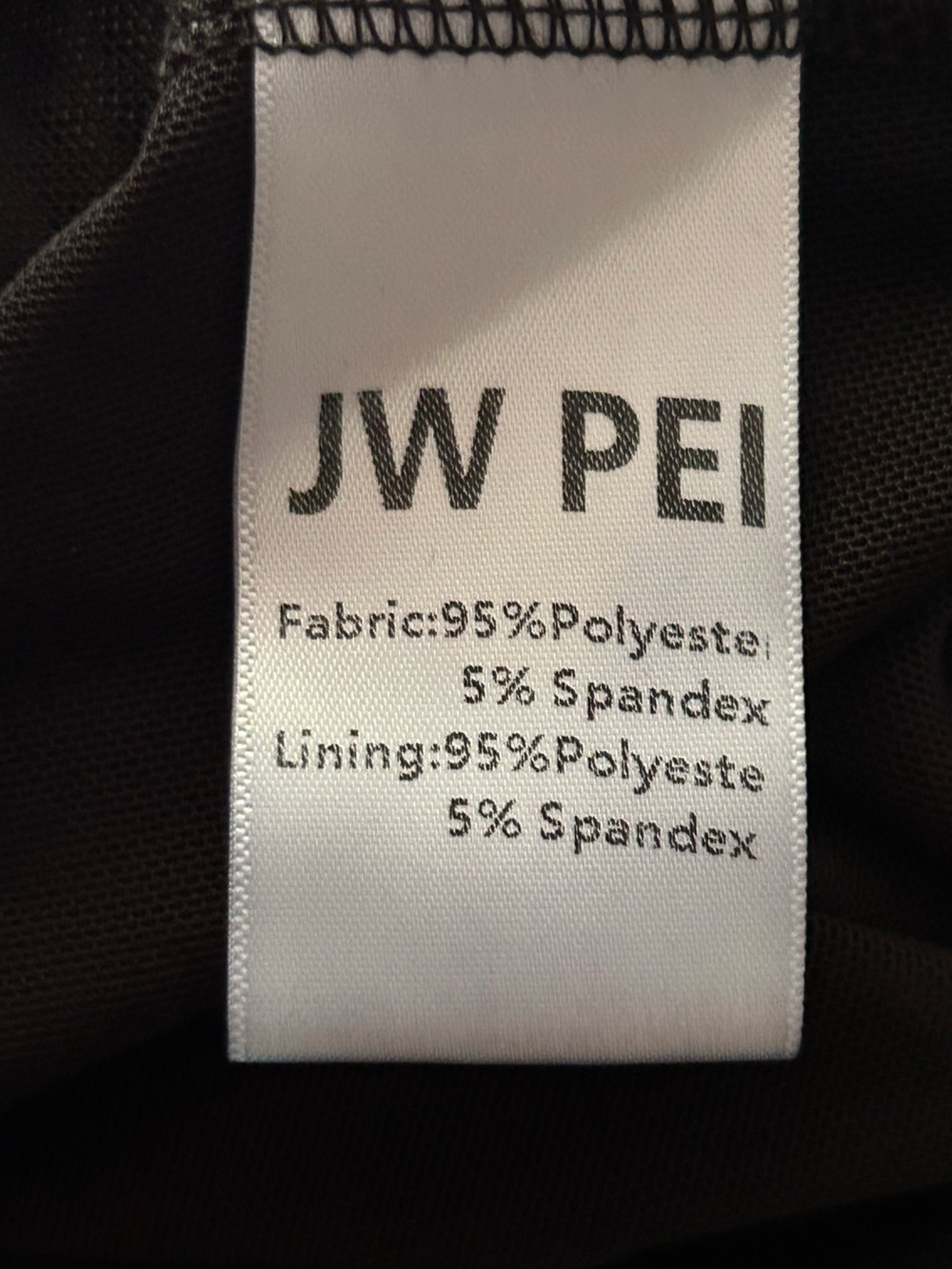 NWT Mesh Sheer JW PEI Dress Size 10 Medium Large Maxi Modern New Black Designer - Picture 16 of 16